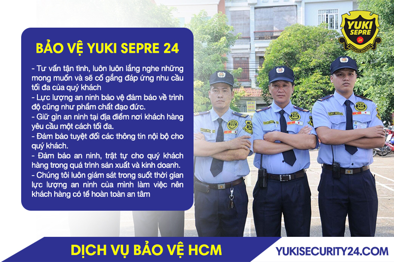 Công ty bảo vệ quận Phú Nhuận uy tín chuyên nghiệp 247 số 1